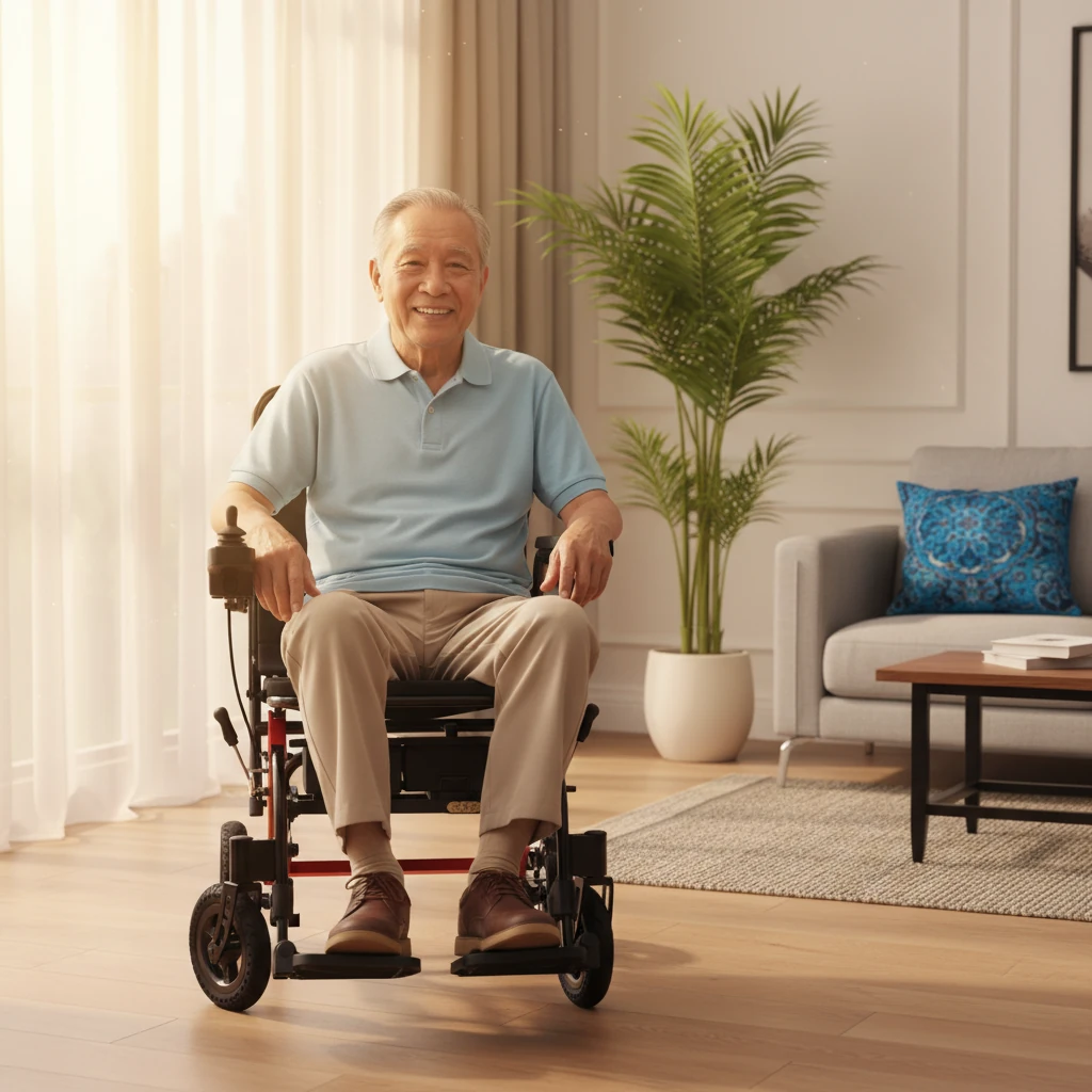 Kerusi Roda Elektrik Ultra Ringan